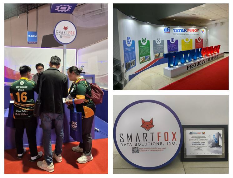 Smartfox team at the Tatak Pinoy Expo 2026